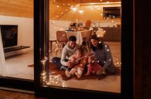 Family spending time together